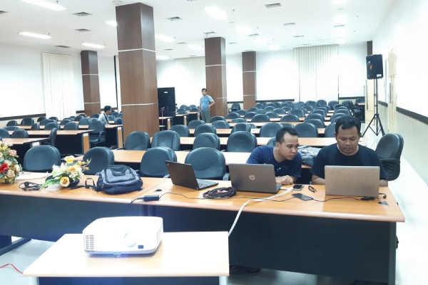 Anugerah Putra dalam Persiapan Launching E-BPHTB Kab Bojonegoro 15 April 2019