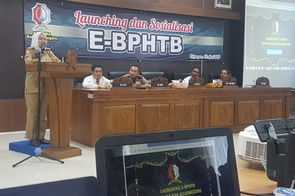 Peresmian E-BPHTB Kab Bojonegoro